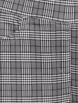 glen plaid wide leg trouser - 16226897 - Standard Image - 5