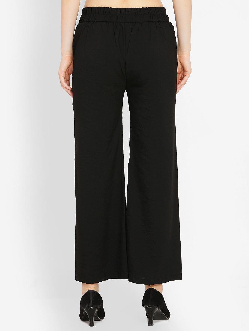 drawstring waist wide leg trouser - 16226898 - Zoom Image - 3