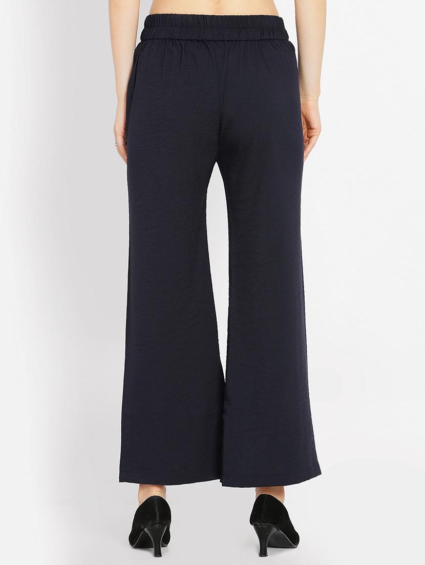 drawstring waist wide leg trouser - 16226899 - Zoom Image - 3