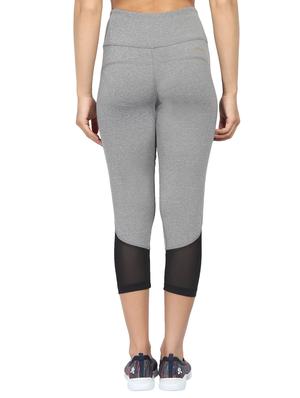 color block high rise sports capri - 16227013 - Standard Image - 3