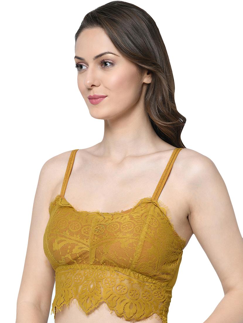 lightly padded floral lace bralette - 16227459 - Zoom Image - 1