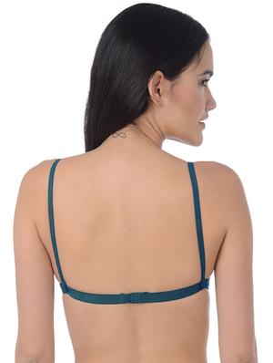 bow patch solid bra - 16227521 - Standard Image - 2