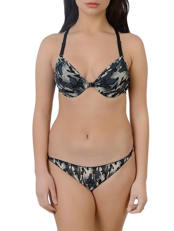 camouflage bra and panty set - 16227625 - Zoom Image - 1