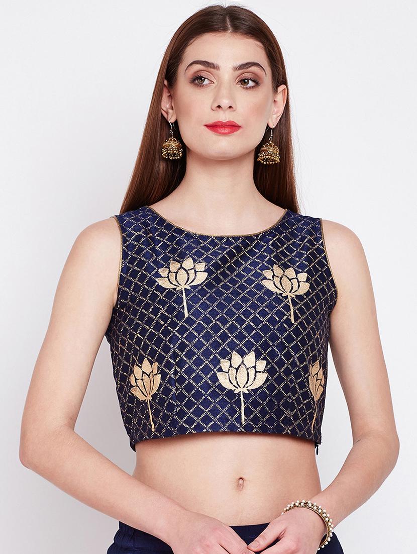 foil printed blouse - 16228266 - Zoom Image - 1
