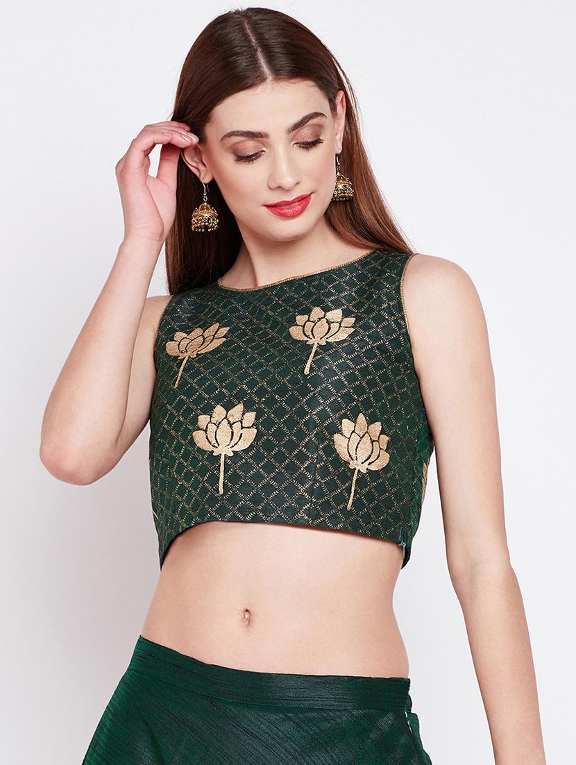 foil printed blouse - 16228267 - Zoom Image - 1