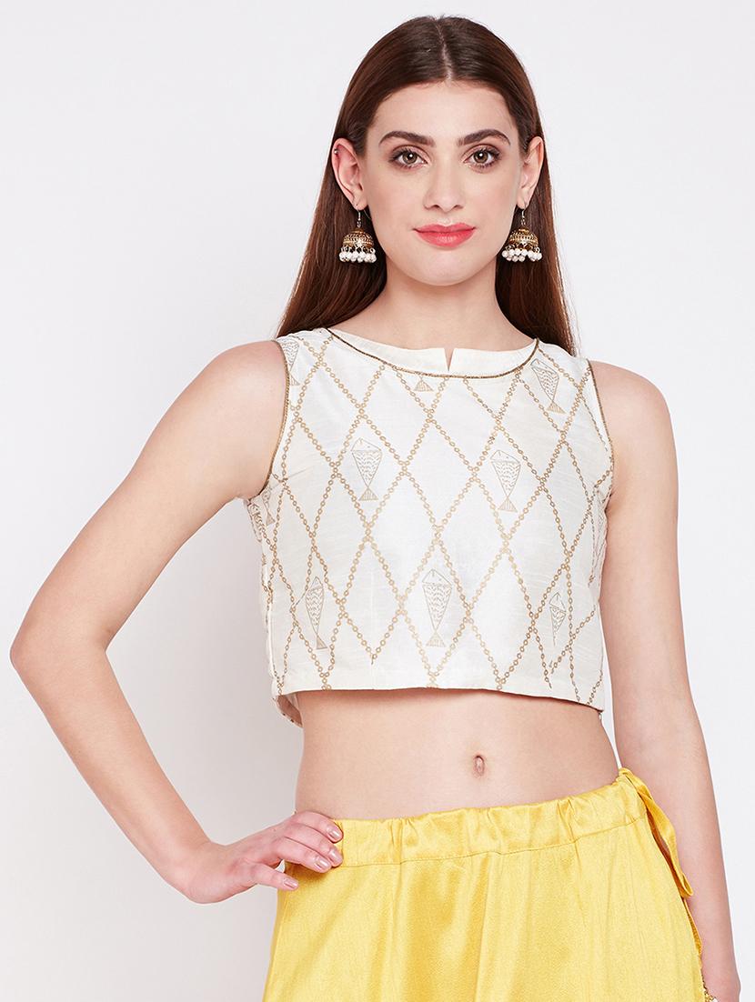 foil printed blouse - 16228269 - Zoom Image - 1