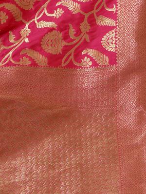 embroidered churidaar unstitched suit - 16228667 - Standard Image - 3