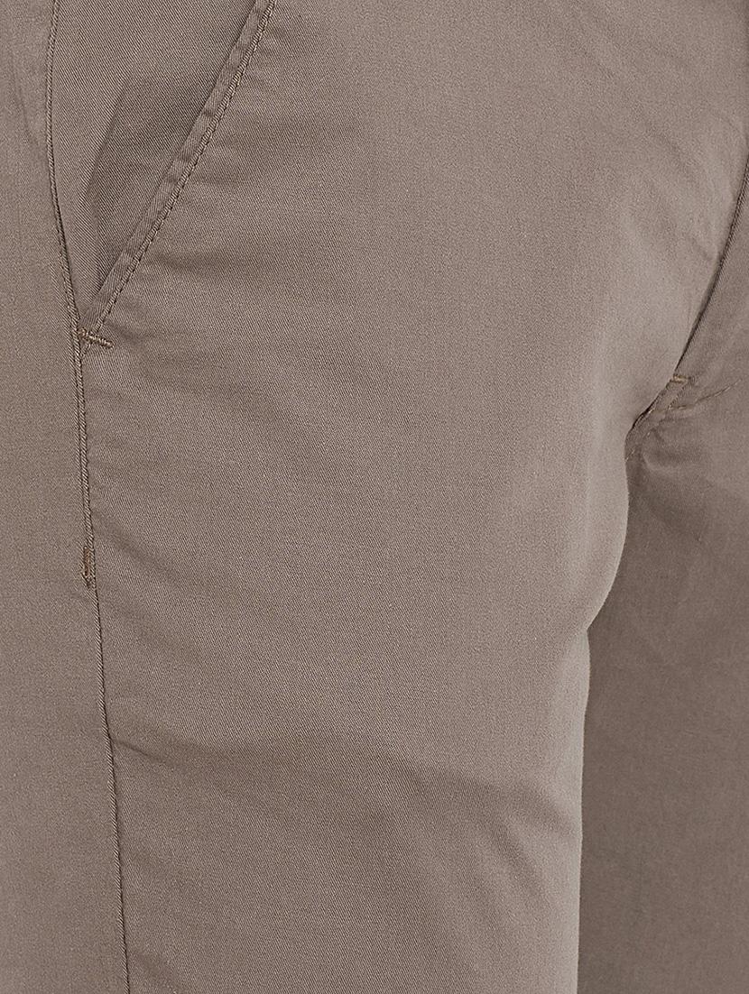 brown cotton blend jogger - 16229714 - Zoom Image - 5