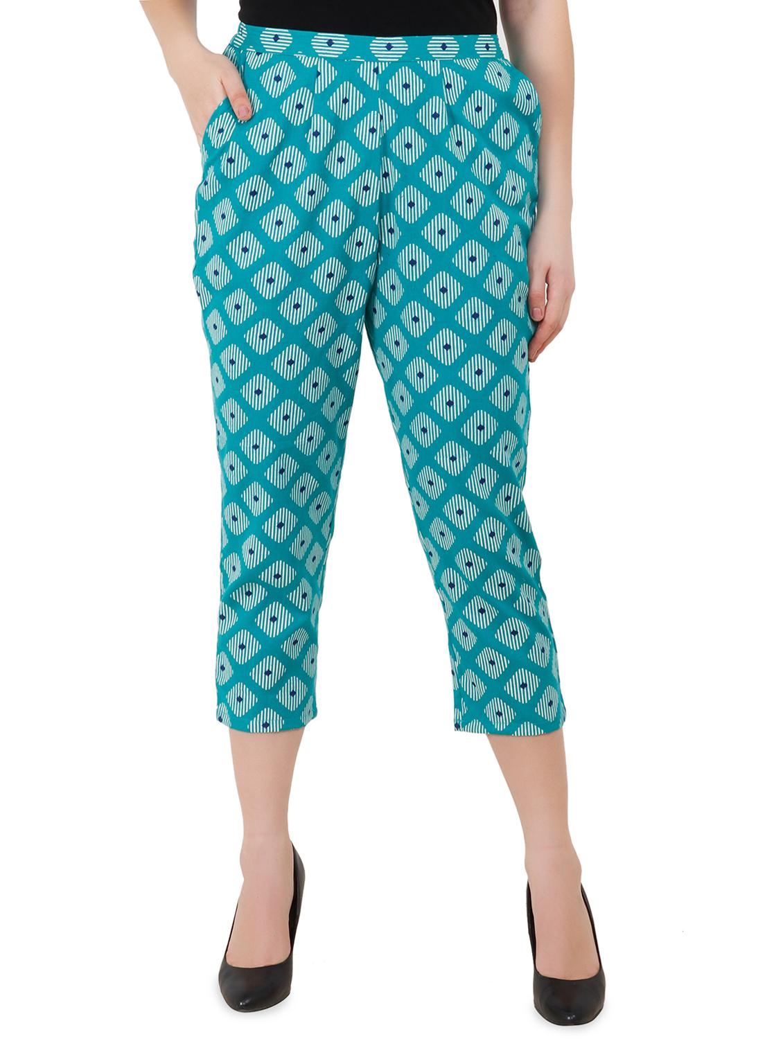 pleat detail crop pant - 16229996 - Zoom Image - 1