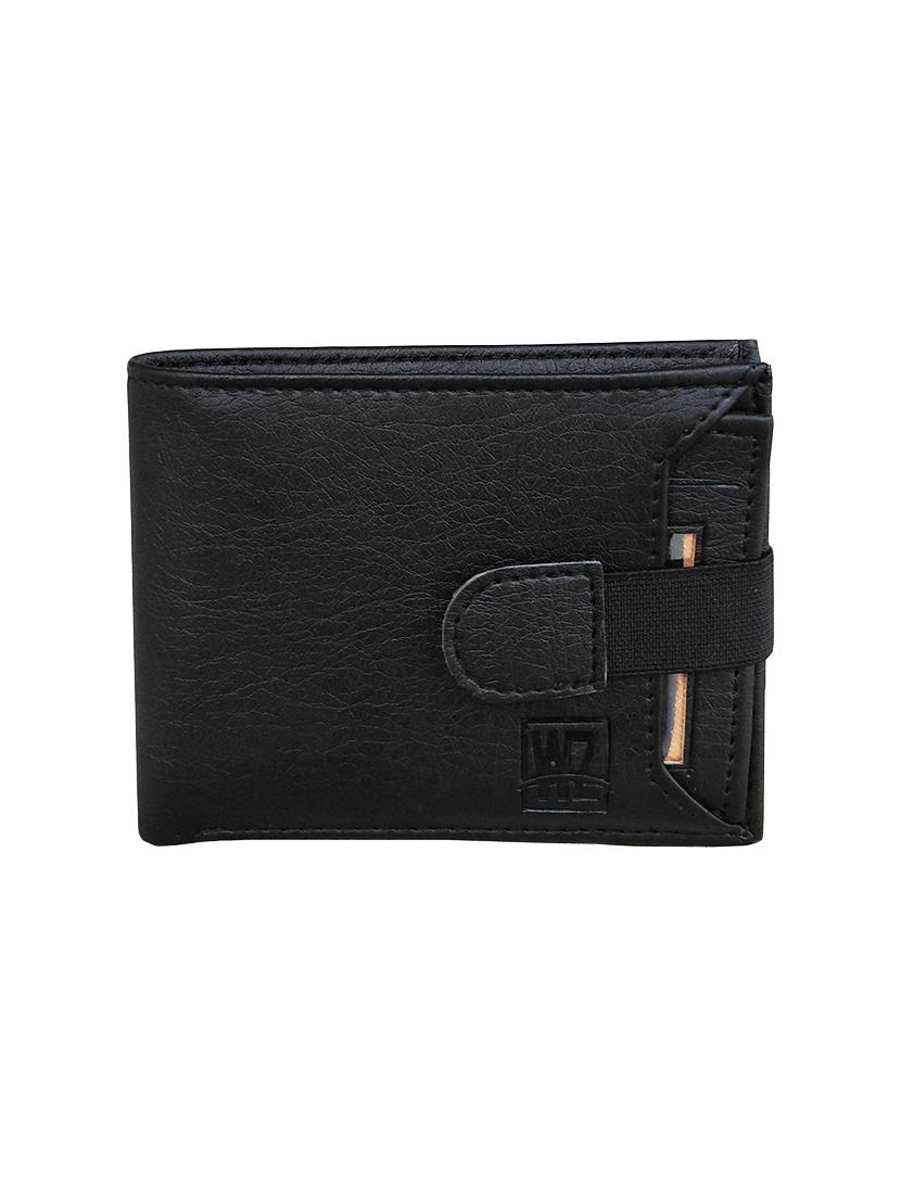 black leather wallet - 16230367 - Zoom Image - 1