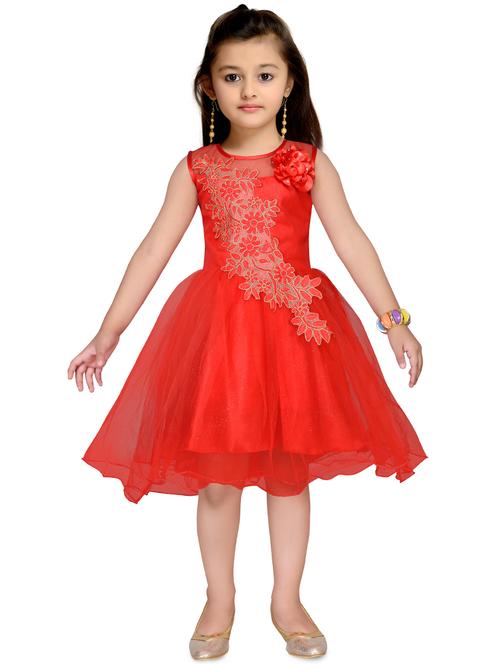 red net frock - 16230650 - Standard Image - 1
