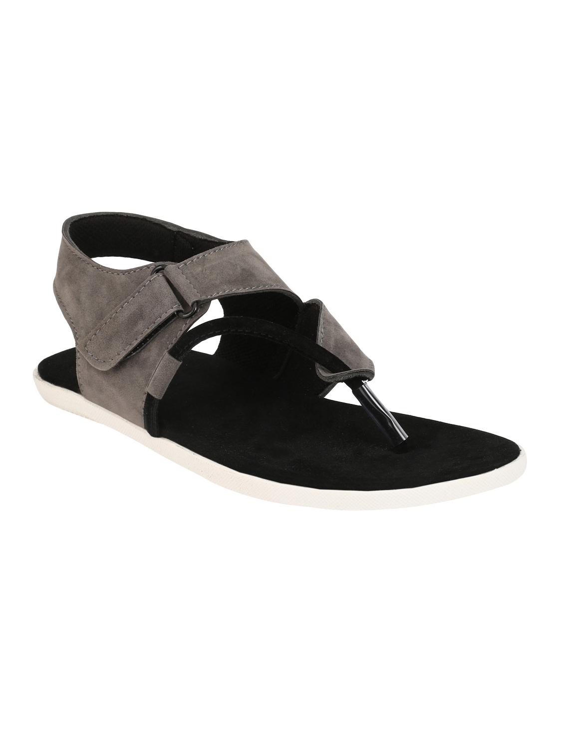 grey suede back strap sandals - 16231538 - Zoom Image - 1
