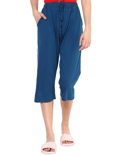 high rise drawstring capri - 16231791 - Standard Image - 1