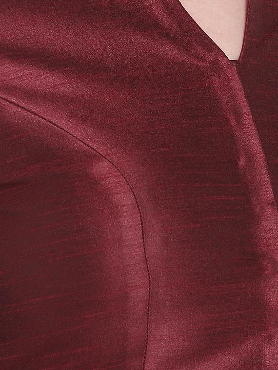 self-design brocade blouse - 16231858 - Zoom Image - 4