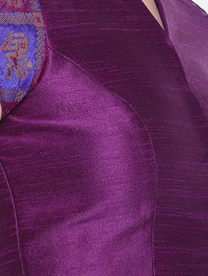 self-design brocade blouse - 16231861 - Standard Image - 4