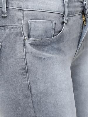 stone washed ankle length jeans - 16233275 - Standard Image - 5