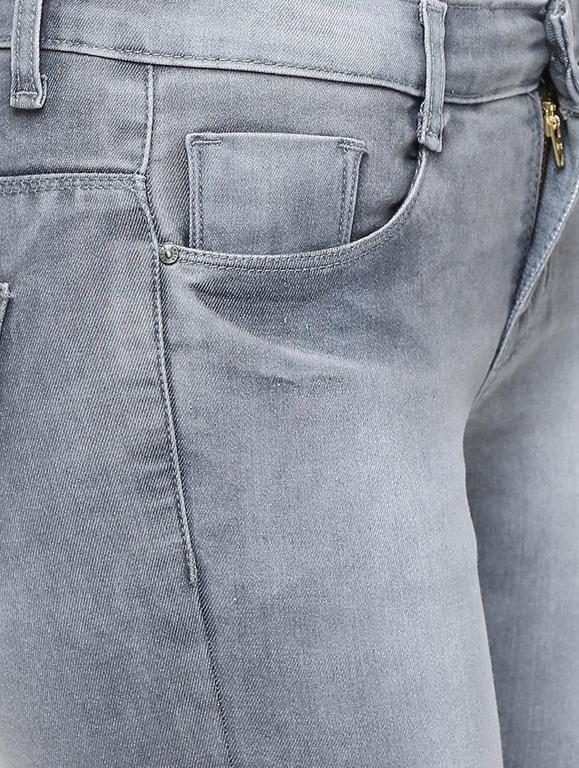stone washed ankle length jeans - 16233275 - Zoom Image - 5