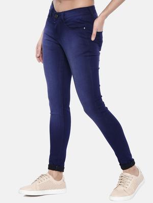 turn up hem stone washed jeans - 16233303 - Standard Image - 2