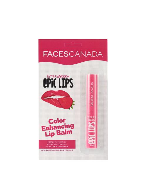 faces canada epic lip balm strawberry - 16234501 - Standard Image - 1