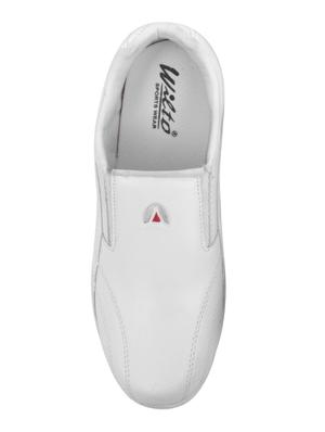 white leatherette sport shoes - 16235921 - Standard Image - 4