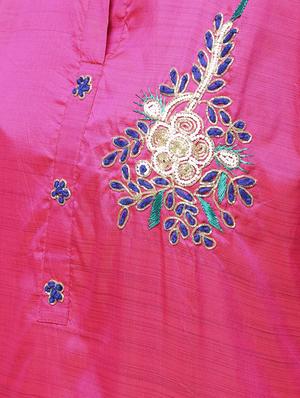 embellished kurta skirt set - 16236052 - Standard Image - 5