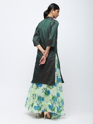 embellished kurta skirt set - 16236059 - Standard Image - 3