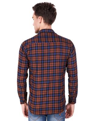 multi colored checkered casual shirt - 16236507 - Standard Image - 3