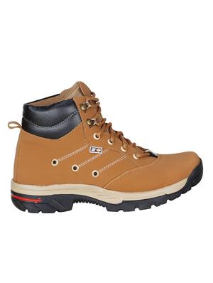brown leatherette low ankle boots - 16236849 - Standard Image - 2