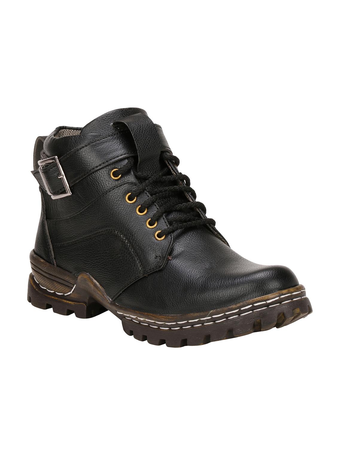 black leather boot - 16237100 - Zoom Image - 1