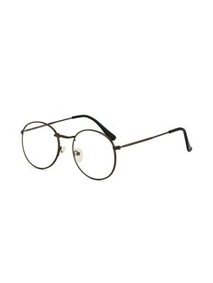 men new round stylish spectacle frame - 16237549 - Standard Image - 2