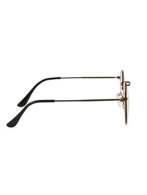men new round stylish spectacle frame - 16237549 - Standard Image - 3