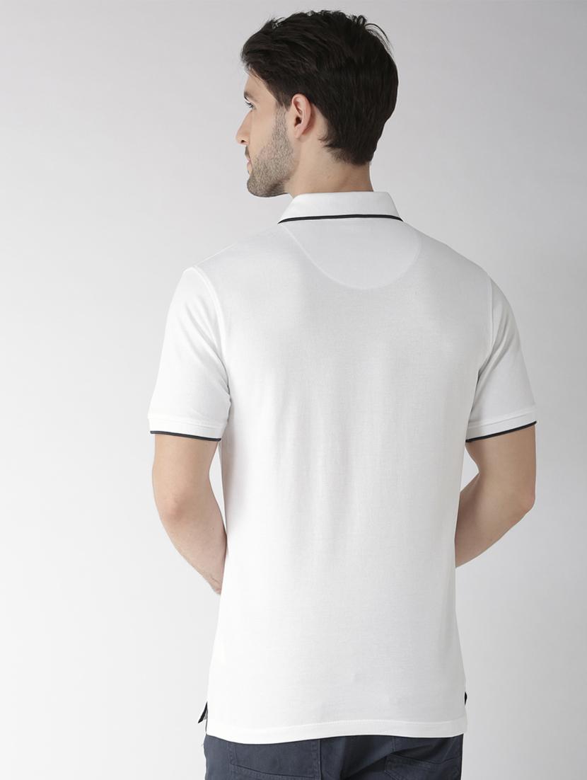 white polo t-shirt - 16238157 - Zoom Image - 3