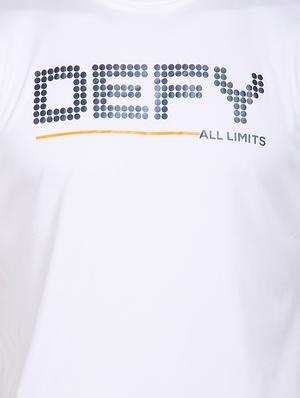 white printed t-shirt - 16239472 - Standard Image - 4