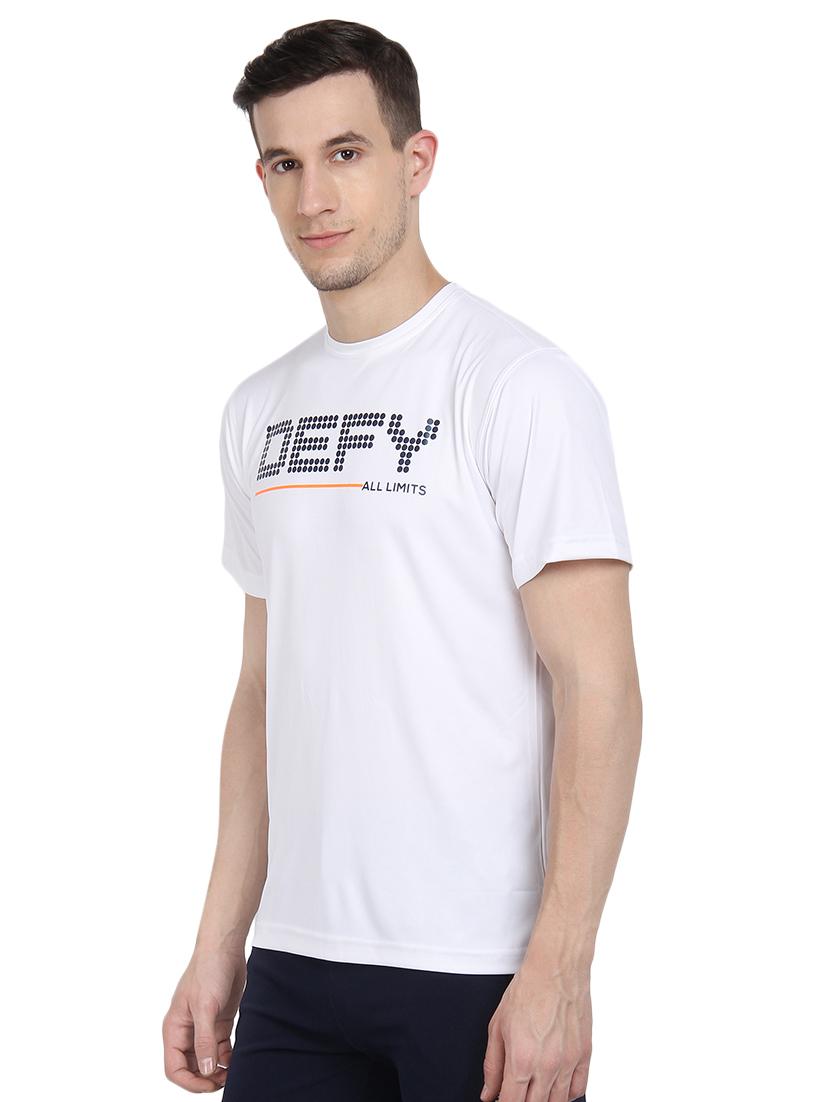 white printed t-shirt - 16239472 - Zoom Image - 2