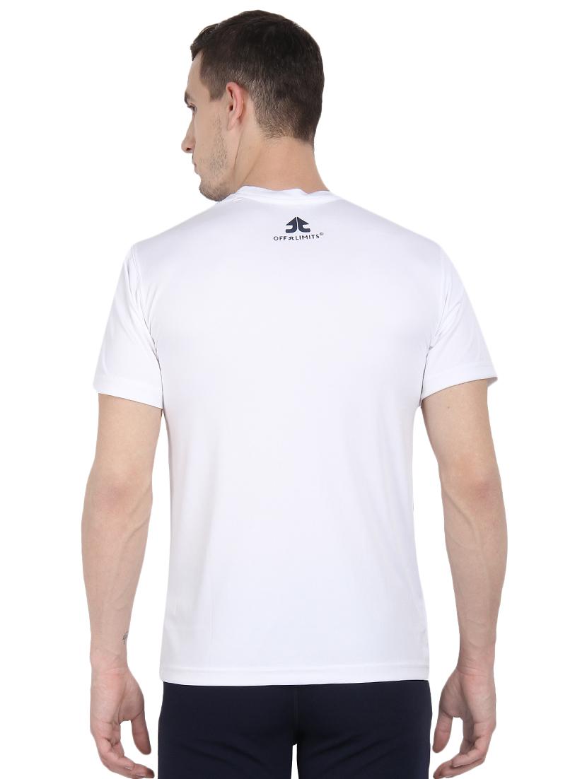 white printed t-shirt - 16239472 - Zoom Image - 3