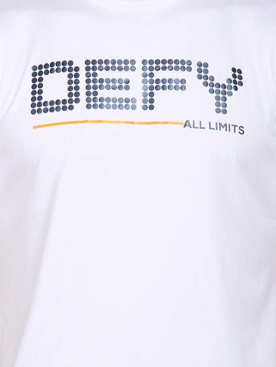 white printed t-shirt - 16239472 - Zoom Image - 4
