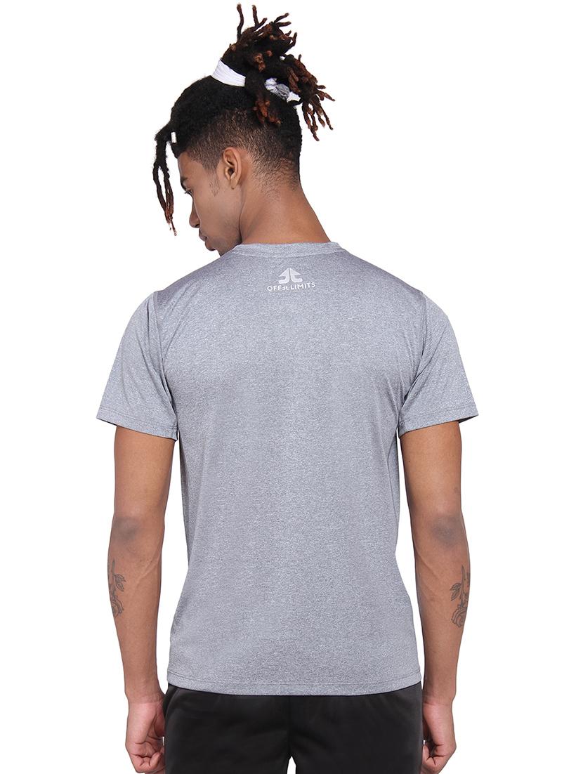 grey printed t-shirt - 16239476 - Zoom Image - 3