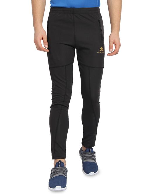 grey polyester full length track pant - 16239502 - Standard Image - 1