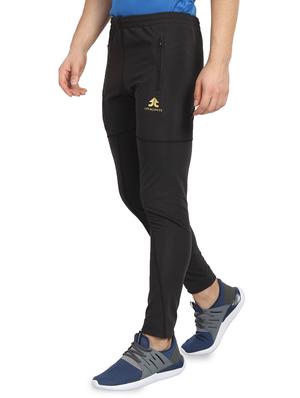 grey polyester full length track pant - 16239502 - Standard Image - 2