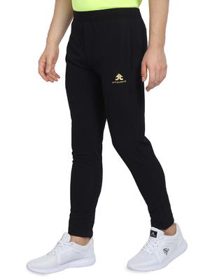 navy blue polyester full length track pant - 16239509 - Standard Image - 2
