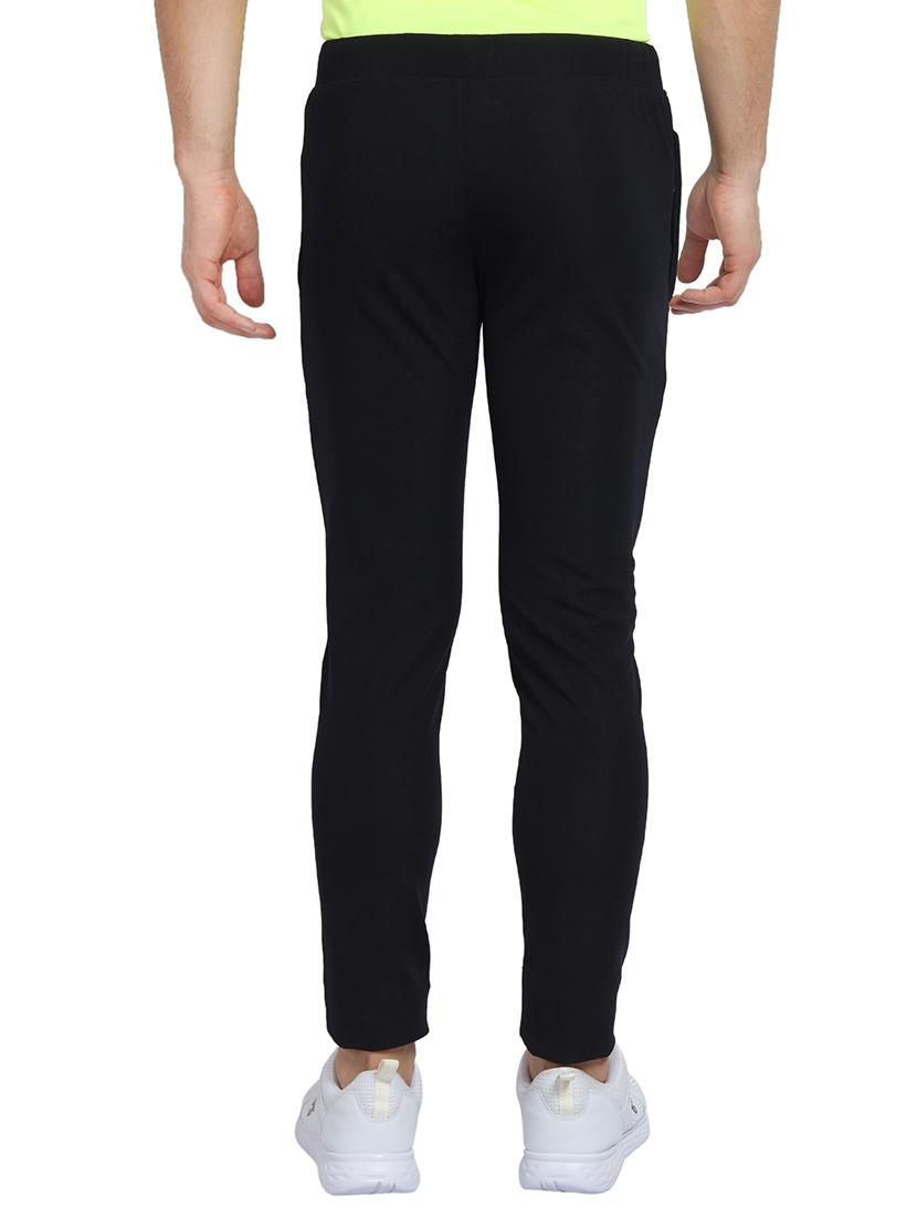 navy blue polyester full length track pant - 16239509 - Zoom Image - 3
