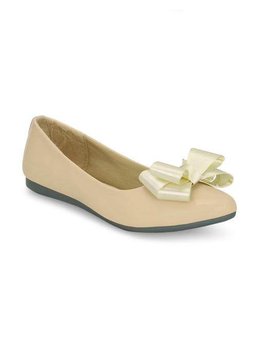 beige slip on ballerinas - 16239517 - Standard Image - 1