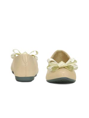 beige slip on ballerinas - 16239517 - Standard Image - 3