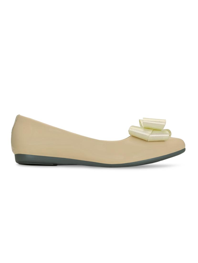 beige slip on ballerinas - 16239517 - Zoom Image - 2