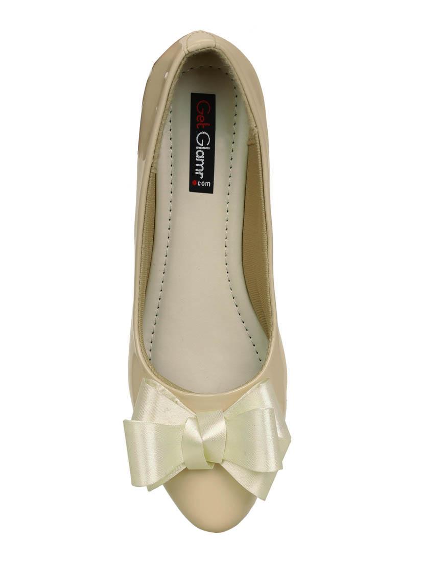 beige slip on ballerinas - 16239517 - Zoom Image - 4