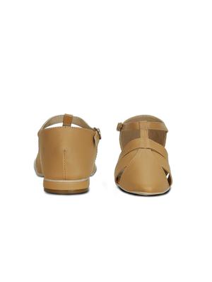 brown closed back sandals - 16239536 - Standard Image - 3