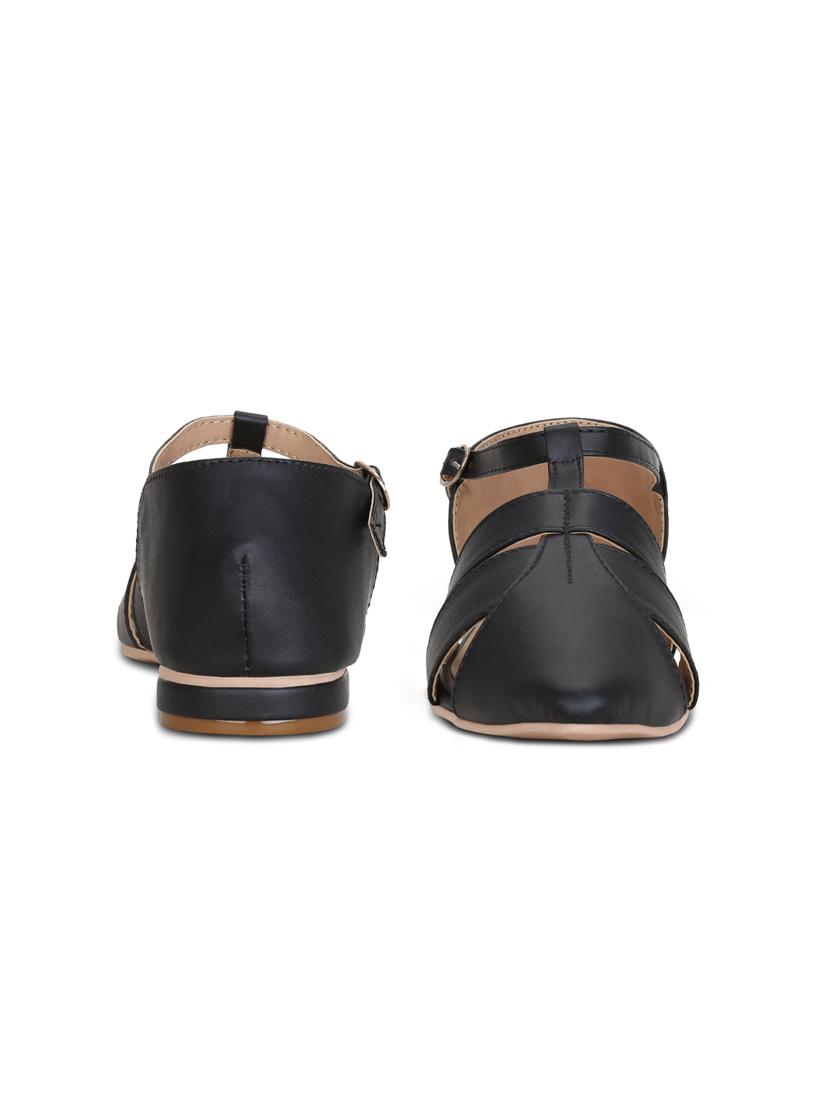 black closed back sandals - 16239537 - Zoom Image - 3