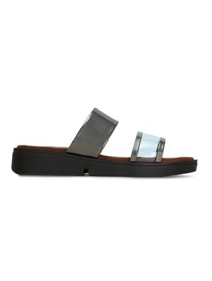 grey flat forms sandals - 16239545 - Standard Image - 2
