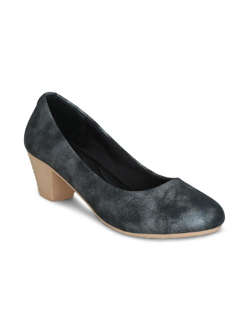 grey slip on pumps - 16239554 - Zoom Image - 1