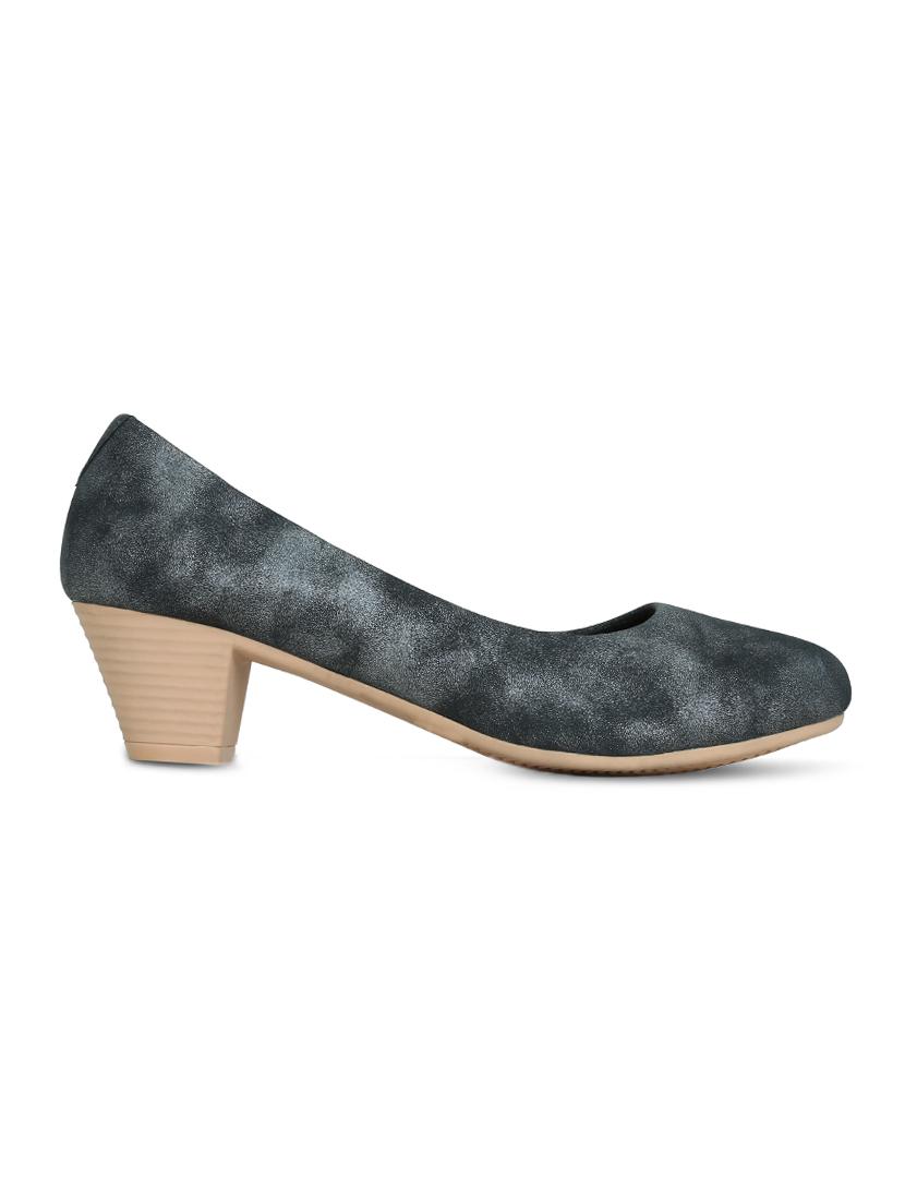 grey slip on pumps - 16239554 - Zoom Image - 2
